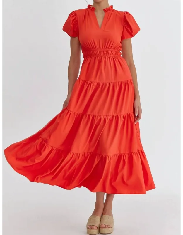 Tiered Dress