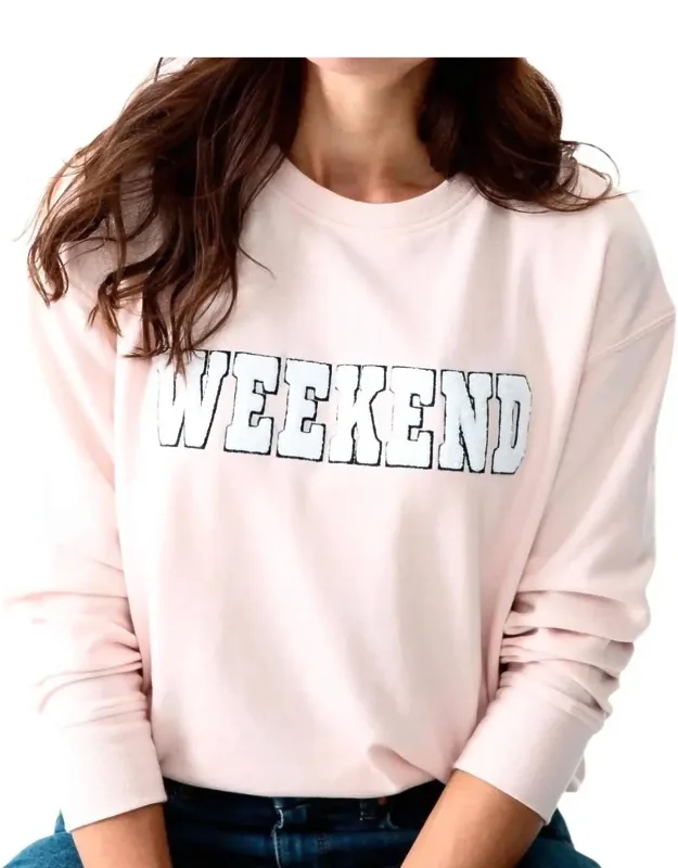 Weekend Crewneck Sweatshirt