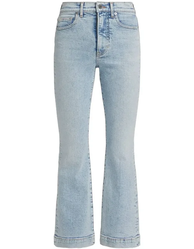 Carson High Rise Ankle Flare Jeans