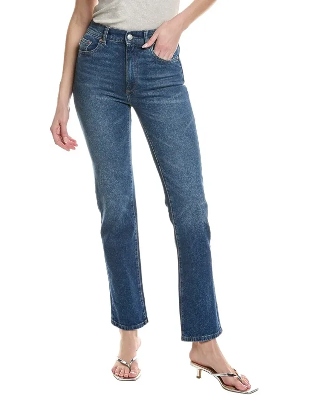 Patti High-rise Cuffed Jeans