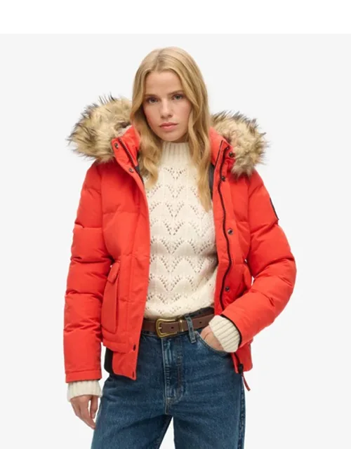 Everest Hooded Puffer Bomber Jacket