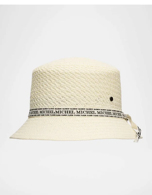Rollable Straw Bucket Hat