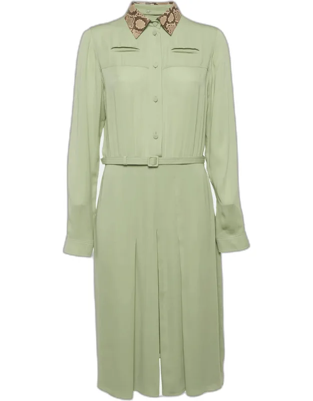 Silk Midi Dress