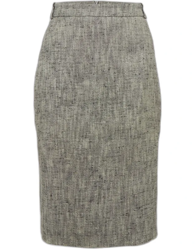 Tweed Pencil Skirt