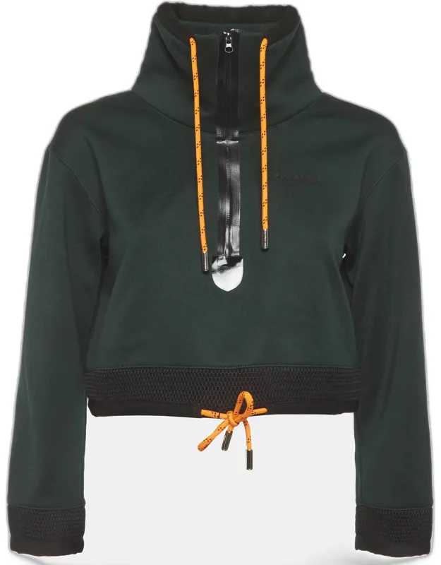Jersey Crop Active Sweatshirt
