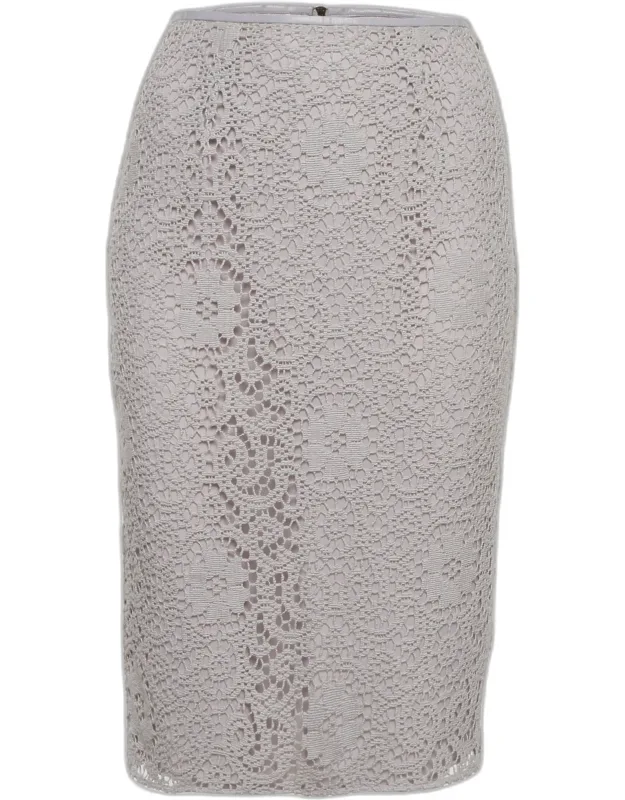 Lace Pencil Skirt