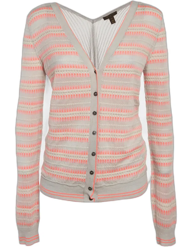 Lurex Knit Cardigan