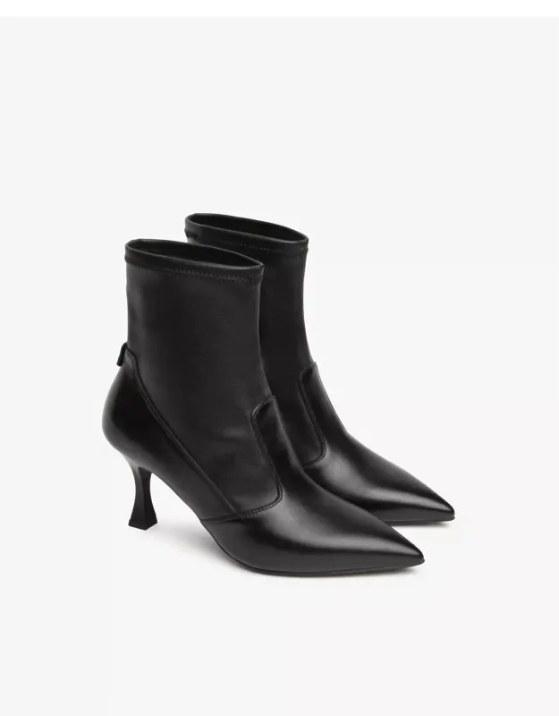 Stretch Ankle Boots