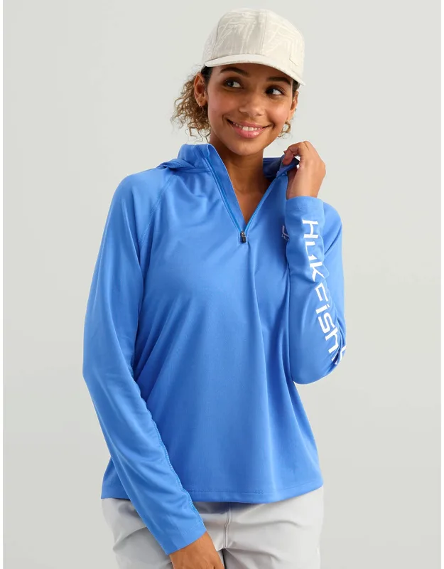 Huk Icon Performance Hoodie - Ultra-soft Fabric, Breathable Wicking Mesh