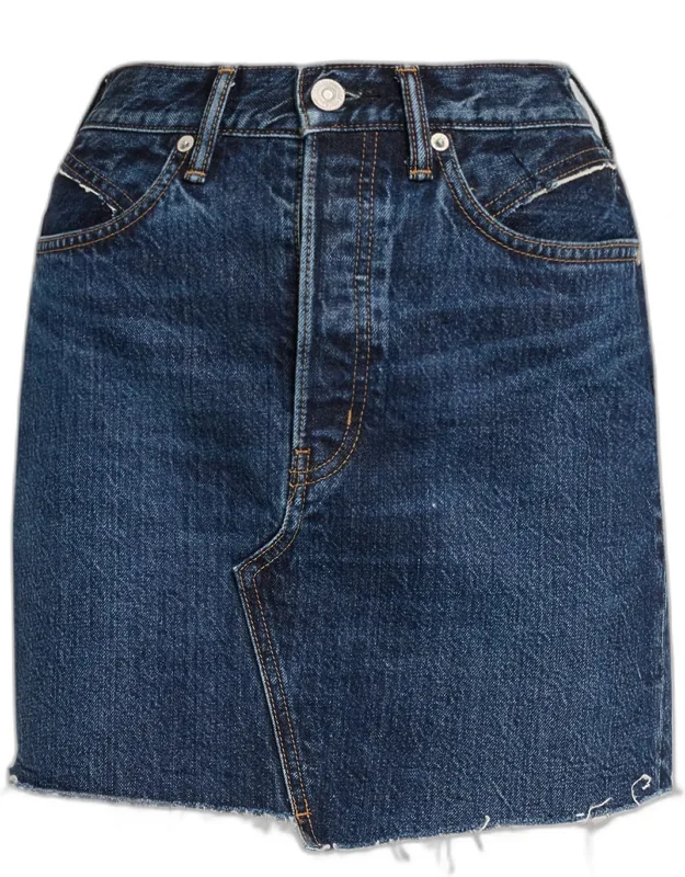 Duxbury Western Denim Mini Skirt