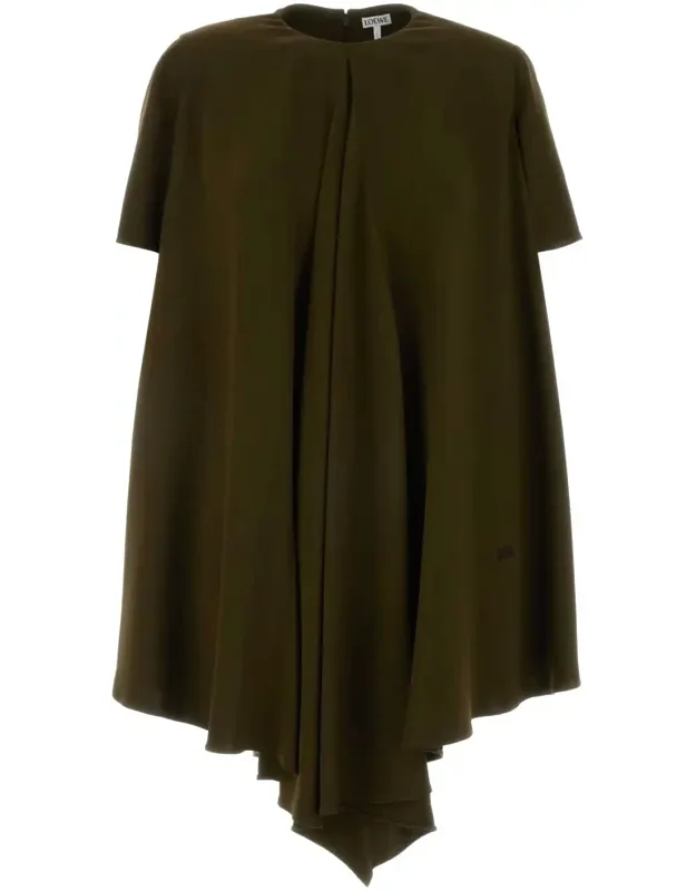 Stretch Cady Mini Dress