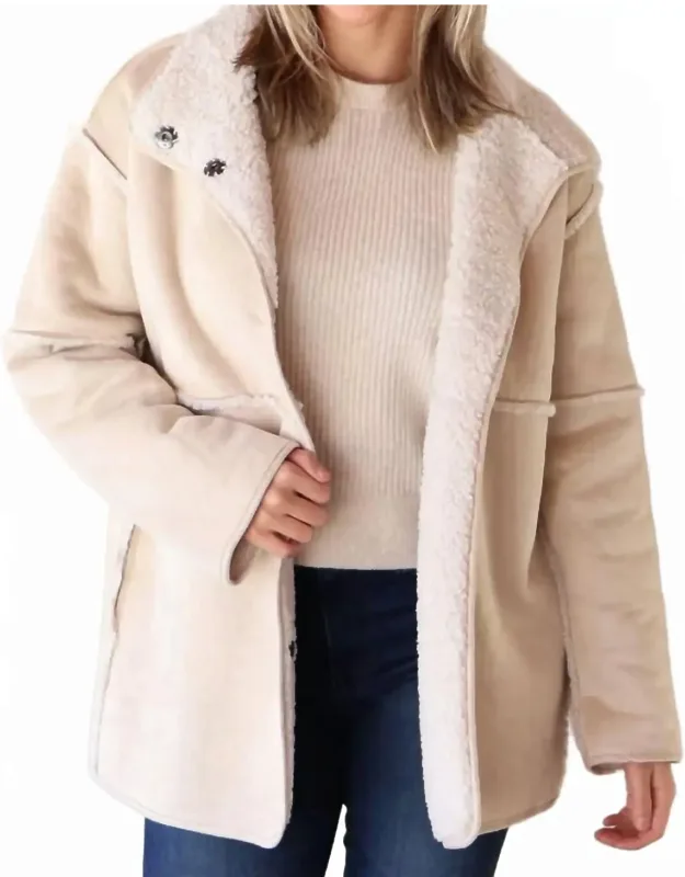 Snap-front Coat