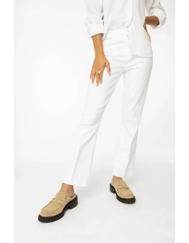 High Rise Slim Flare Jeans