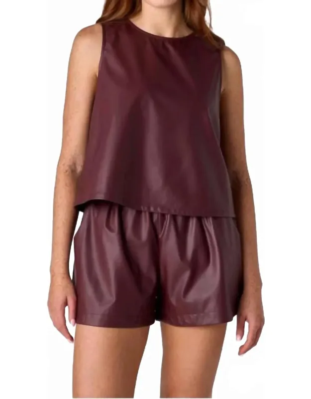 Alma Sleeveless Tank Top