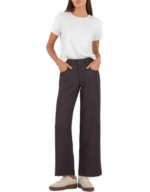 High Rise Wide Leg Pants