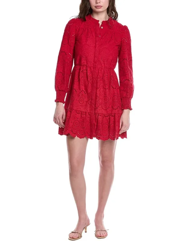 Cinched Waist Mini Dress
