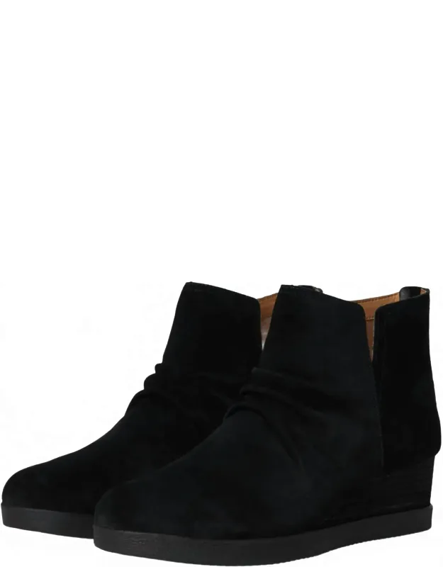 Stephanie Waterproof Suede Booties