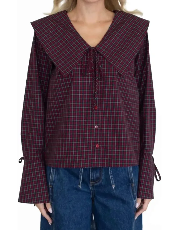 Checkered Top