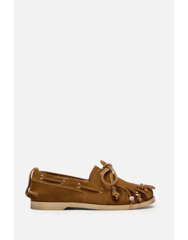 Boat Shoes With Tassels