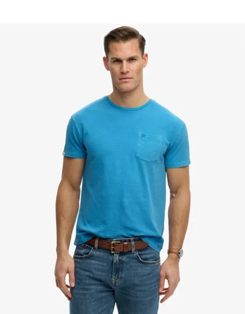 Classic Cotton Linen Pocket T-shirt - Relaxed Fit, Breathable Fabric