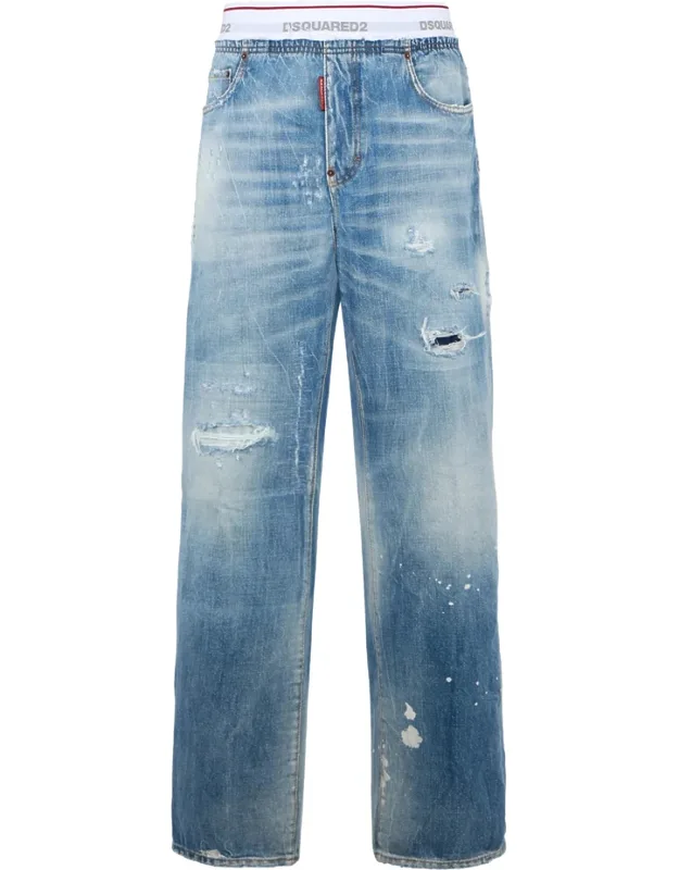 Distressed Jeans