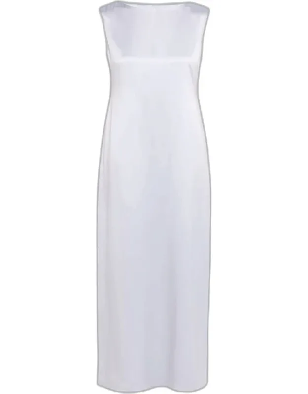 Twist Of Fate Crepe-back Satin Dress