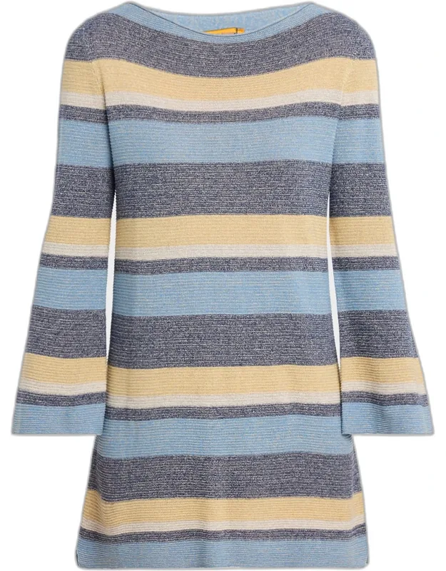 Bayside Striped Mini Dress
