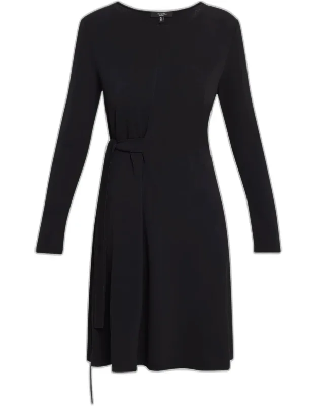 Side-tie Jersey Dress