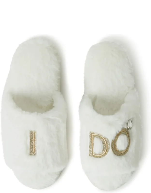 Lane Bridal Slide Slippers