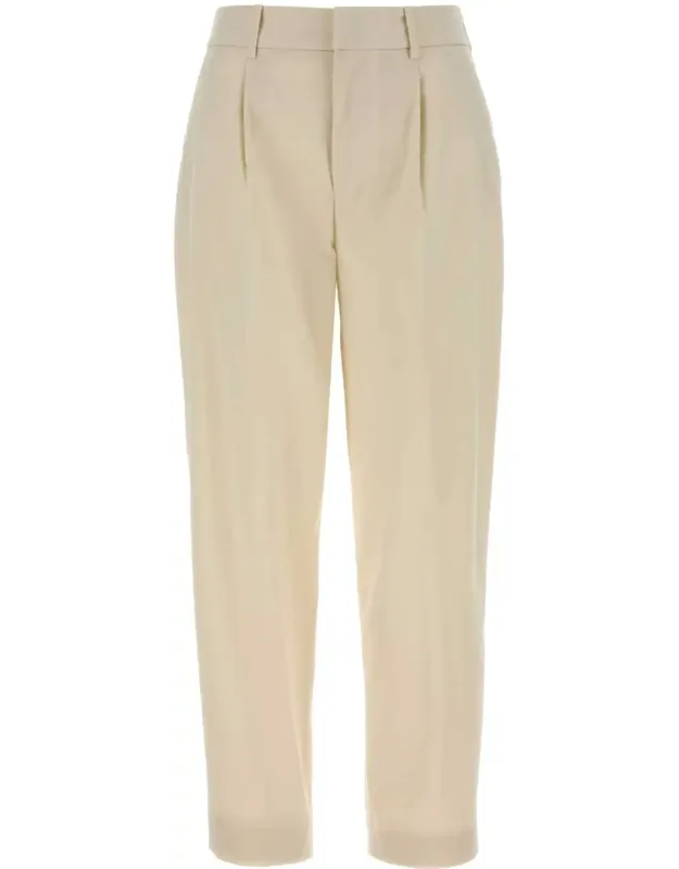 Stretch Cotton Blend Daisy Pants