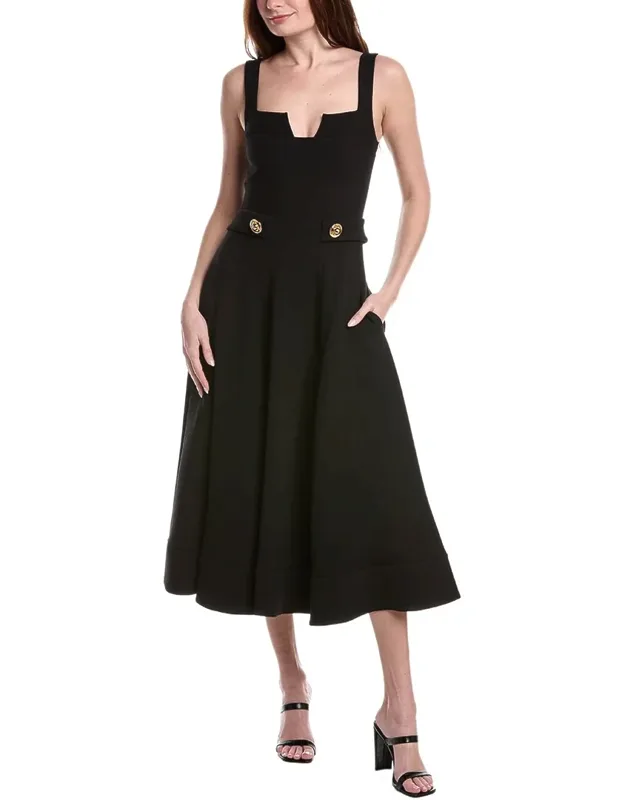 Wool Midi Dress