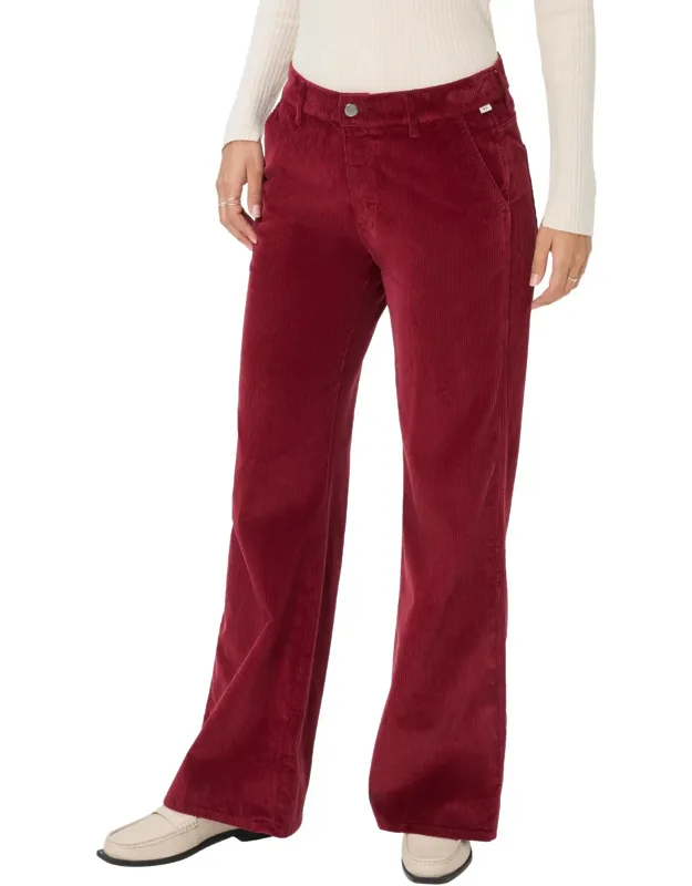 Corduroy Wide Leg Palazzo Pants