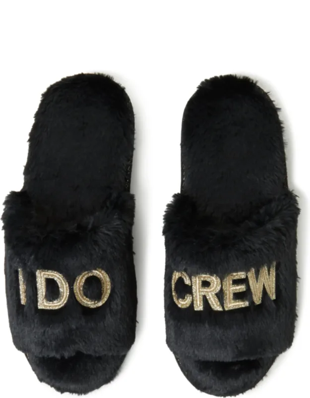 Lane Bridal Slide Slippers