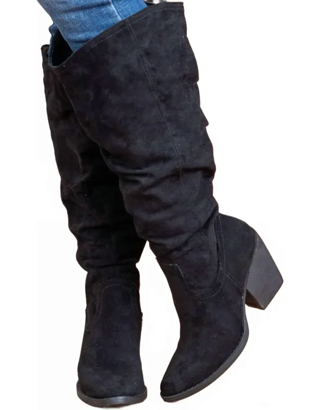 Penny Wide Slouchy Tall Boots