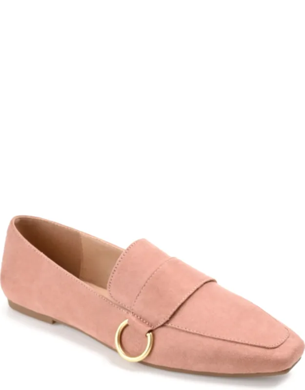 Benntly Slip On Square Toe Loafer Flats