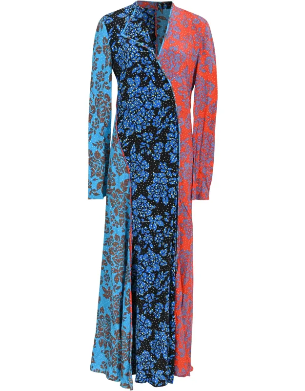 Floral-print Maxi Dress