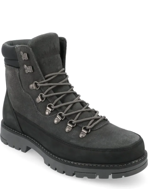 Water Resistant Lace-up Ankle Boots