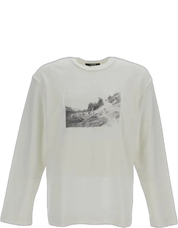 Paysan T-shirt With Vintage Photo, Relaxed Fit