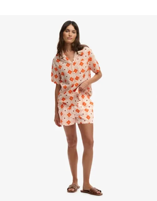 Cotton Printed Beach Shorts