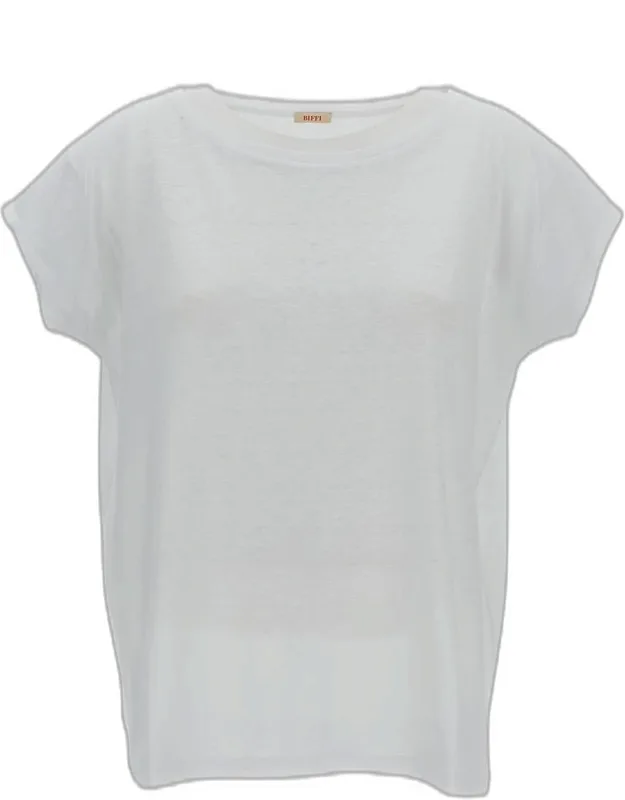 Linen Crew-neck T-shirt
