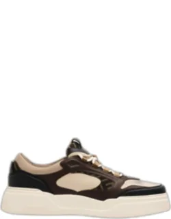 Force Leather & Jacquard Low-top Sneakers