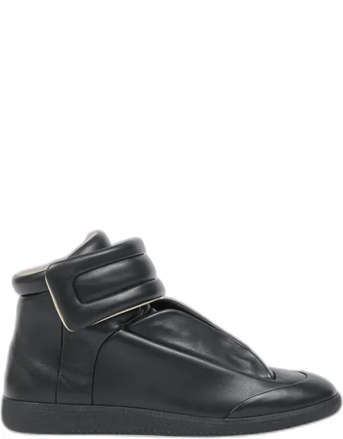 Future Leather High-top Sneakers