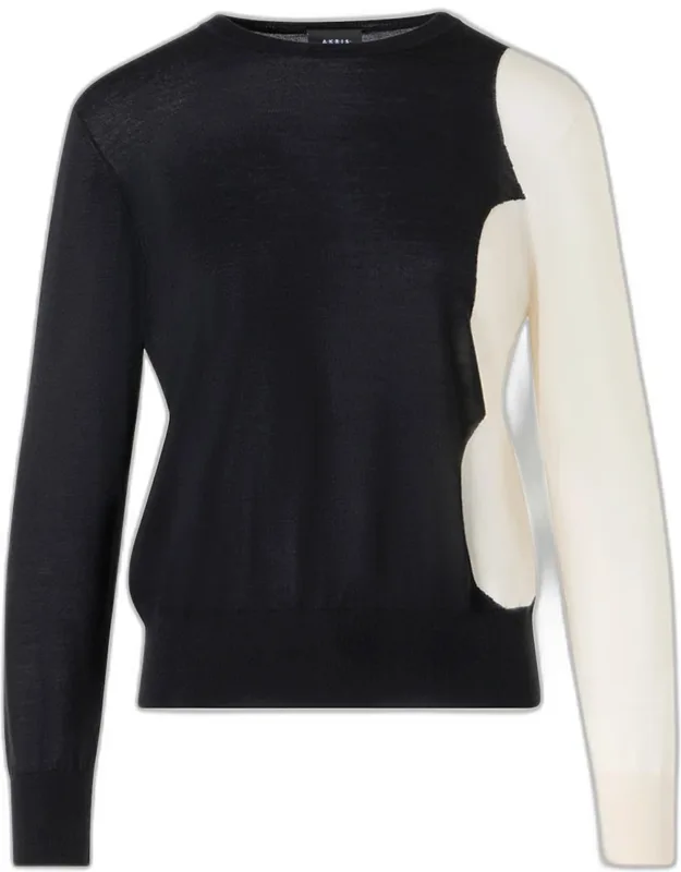 Cloud Cashmere-silk Crewneck Sweater