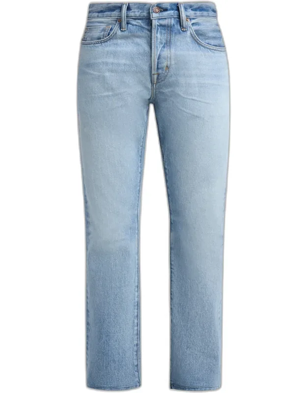 Straight Five-pocket Jeans