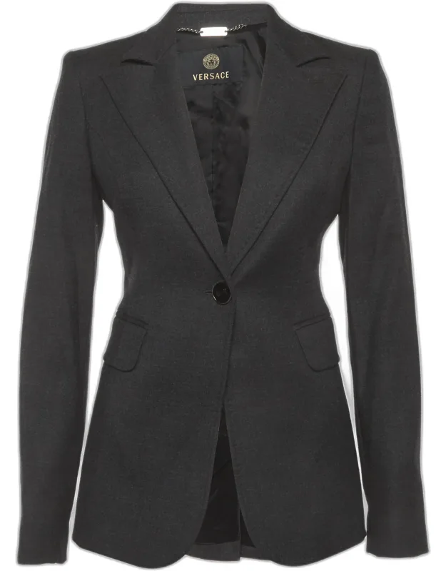 Wool Blend Regular Fit Blazer