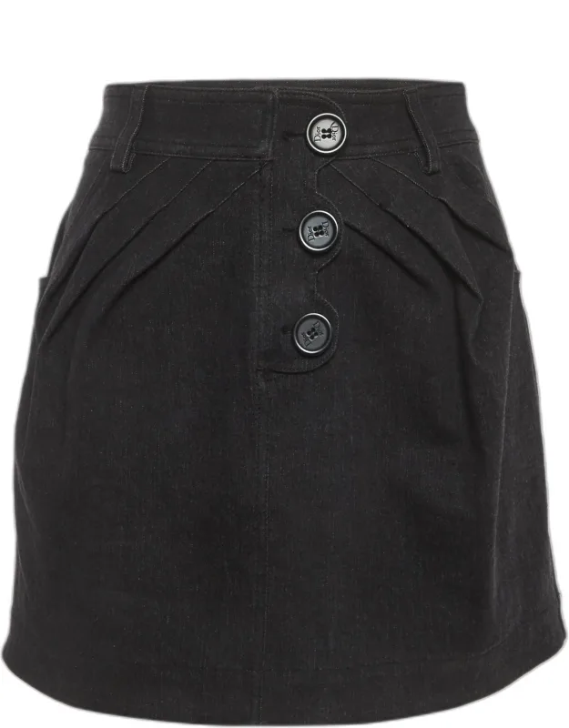 Denim Mini Skirt
