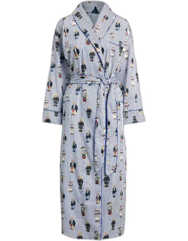 Heritage Cotton Striped Robe