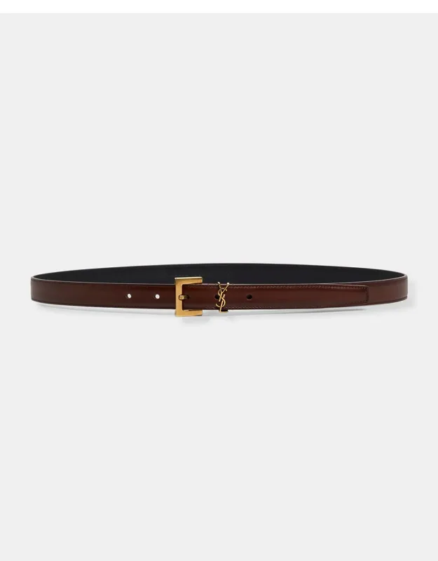 Thin Leather Belt