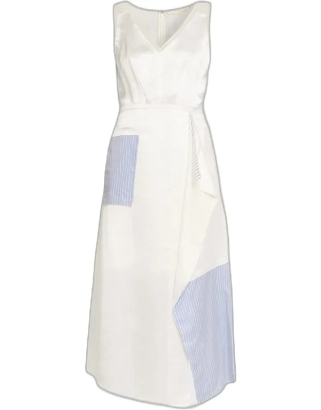 Patchwork Midi Dress