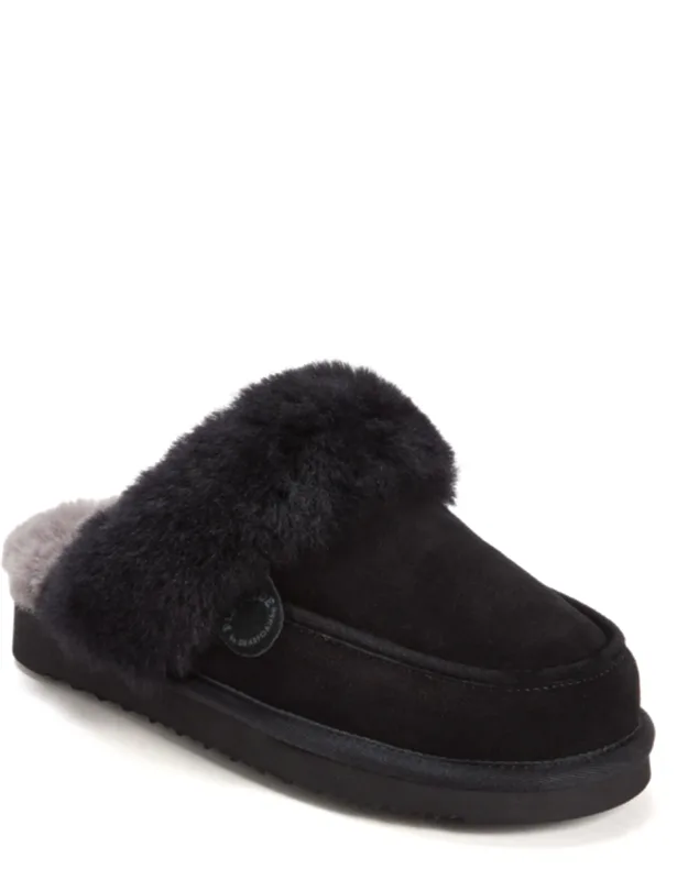 Fireside Melville Genuine Shearling Scuff Slippers